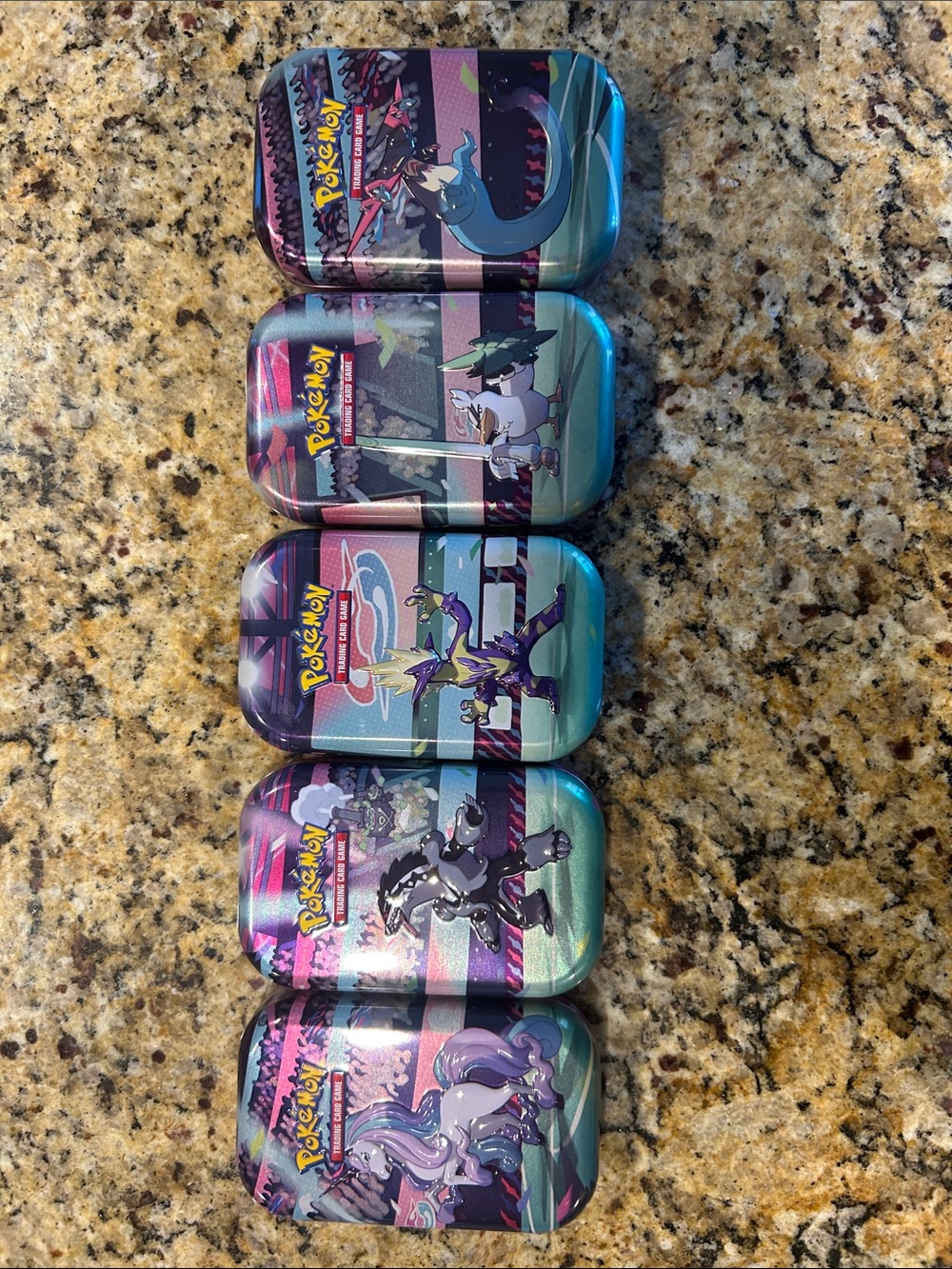 Pokemon TCG Mini Tin Complete Set 5